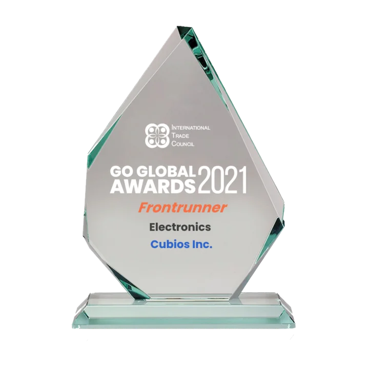 Our company received a Frontrunner Award in the category of Electronics ...