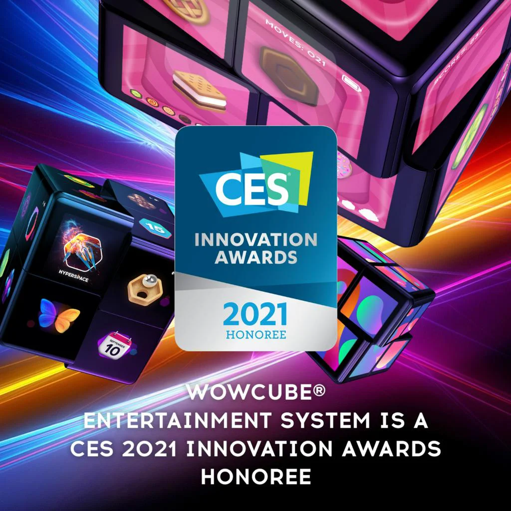 WOWCube ® entertainment system, NAMED AS CES 2021 INNOVATION AWARDS ...